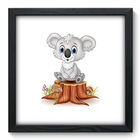 Quadro Decorativo - Coala - 33cm X 33cm - 119qdip