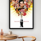 Quadro Decorativo Coca-cola Garrafa E Mulheres  - 70x50cm Mol