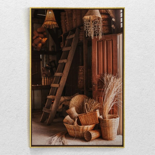 Quadro Decorativo Coleção Alme Com Moldura E Sem Vidro 100x160