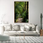 Quadro Decorativo Coleção In Nature Folhas Com Moldura E Sem