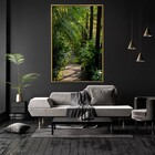 Quadro Decorativo Coleção In Nature Folhas Com Moldura E Sem