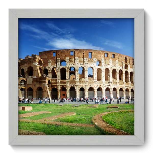 Quadro Decorativo Coliseu 22cm X 22cm 021qnmab Leroy Merlin