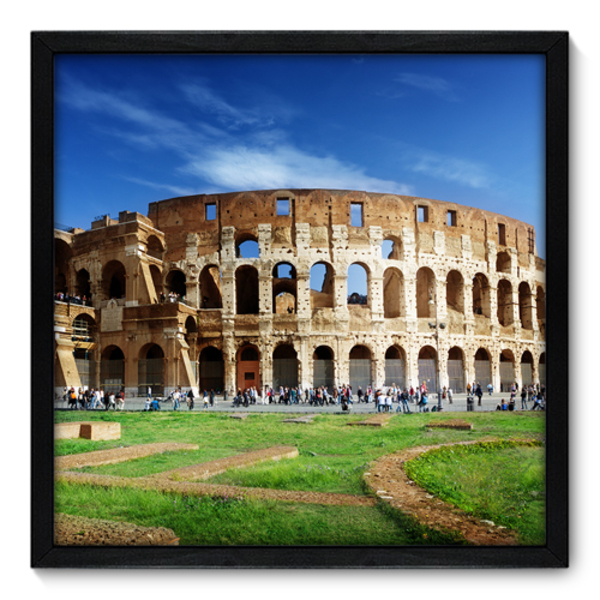 Quadro Decorativo Coliseu 50cm X 50cm 021qnmcp Leroy Merlin