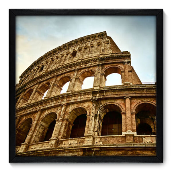 Quadro Decorativo - Coliseu - 50cm X 50cm - 022qnmcp