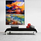 Quadro Decorativo Colorful Flower Field - 120x60cm