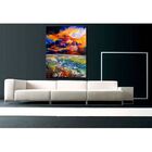 Quadro Decorativo Colorful Flower Field - 120x60cm