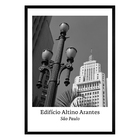 Quadro Decorativo com Vidro Centro 50x70cm