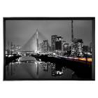 Quadro Decorativo com Vidro Estaiada 120x80cm