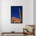 Quadro Decorativo com Vidro Orla do Gasômetro 90x60cm