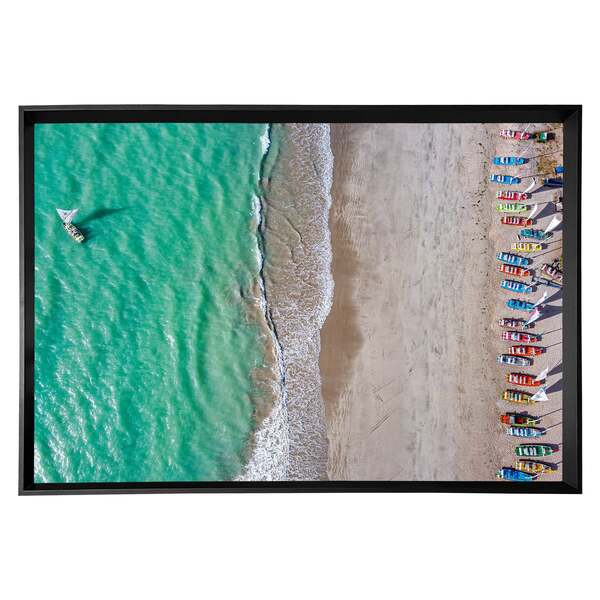 Quadro Decorativo com Vidro Pajucara 90x60cm