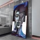 Quadro Decorativo Composição De Faces Fashion Com Moldura Mar