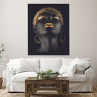Quadro Decorativo Conceito African Beauty - 120x80 Cm