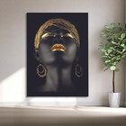 Quadro Decorativo Conceito African Beauty - 200x100 Cm