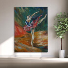 Quadro Decorativo Conceito Ballet - 120x60 Cm