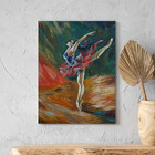 Quadro Decorativo Conceito Ballet - 120x60 Cm