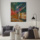 Quadro Decorativo Conceito Ballet - 120x60 Cm