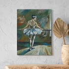 Quadro Decorativo Conceito Ballet Dancer - 200x120 Cm