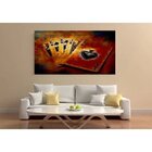 Quadro Decorativo Conceito Baralho - 90x60cm