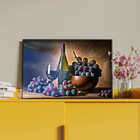 Quadro Decorativo Conceito Caminho Do Bouquet Com Moldura E V