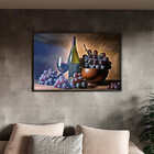 Quadro Decorativo Conceito Caminho Do Bouquet Com Moldura E V