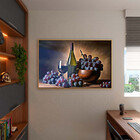 Quadro Decorativo Conceito Caminho Do Bouquet Com Moldura E V