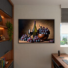 Quadro Decorativo Conceito Caminho Do Bouquet Com Moldura Pre