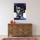 Quadro Decorativo Conceito Composição De Faces Fashion - 200x