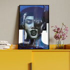 Quadro Decorativo Conceito Composição De Faces Fashion Com Mo