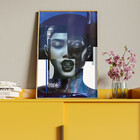 Quadro Decorativo Conceito Composição De Faces Fashion Com Mo