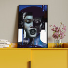 Quadro Decorativo Conceito Composição De Faces Fashion Com Mo