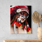 Quadro Decorativo Conceito Cultural India - 150x80 Cm