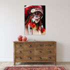 Quadro Decorativo Conceito Cultural India - 180x120 Cm