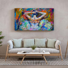 Quadro Decorativo Conceito Danças Back View - 180x135 Cm