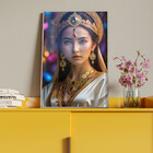 Quadro Decorativo Conceito Deusa Serenidade Com Moldura E Vid