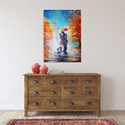 Quadro Decorativo Conceito Dia Dos Namorados Em Paris - 150x1