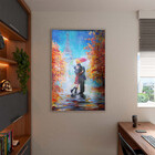 Quadro Decorativo Conceito Dia Dos Namorados Em Paris Com Mol