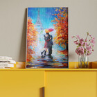 Quadro Decorativo Conceito Dia Dos Namorados Em Paris Com Mol