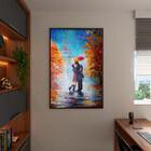 Quadro Decorativo Conceito Dia Dos Namorados Em Paris Com Mol