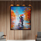 Quadro Decorativo Conceito Dia Dos Namorados Em Paris Com Mol