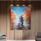 Quadro Decorativo Conceito Dia Dos Namorados Em Paris Com Mol