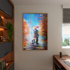 Quadro Decorativo Conceito Dia Dos Namorados Em Paris Com Mol