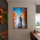 Quadro Decorativo Conceito Dia Dos Namorados Em Paris Com Mol