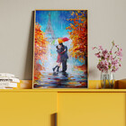 Quadro Decorativo Conceito Dia Dos Namorados Em Paris Com Mol