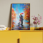 Quadro Decorativo Conceito Dia Dos Namorados Em Paris Com Mol