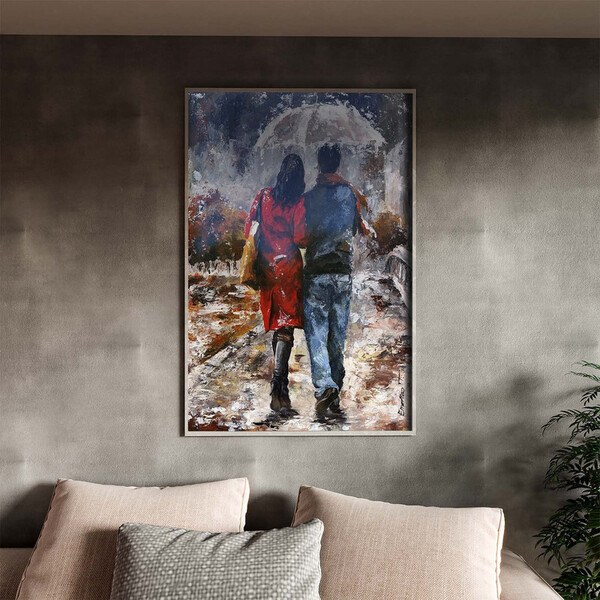 Quadro Decorativo Conceito Emerico-toth Com Moldura E Vidro P