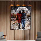 Quadro Decorativo Conceito Emerico-toth Com Moldura Prata - 1