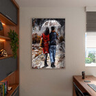 Quadro Decorativo Conceito Emerico-toth Com Moldura Prata - 2