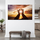 Quadro Decorativo Conceito Faith - 120x80 Cm