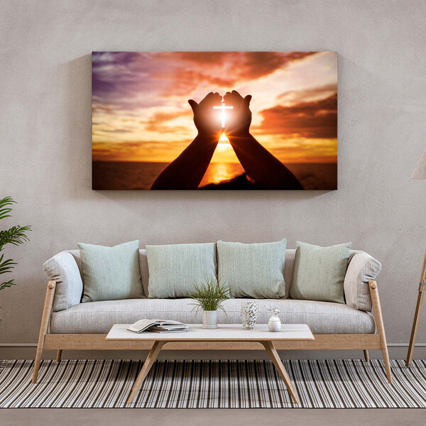 Quadro Decorativo Conceito Faith - 180x100 Cm