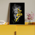 Quadro Decorativo Conceito G1 Com Moldura Prata - 120x80 Cm